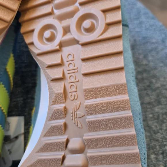 Adidas SL 72 OG W Womens Casual Shoes in Blue/Yellow/Pink - Picture 5 of 9